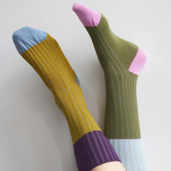 Chaussettes Yvette Olive 36/38 Maison Vivaraise