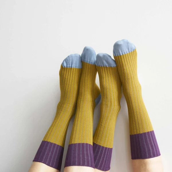 Chaussettes Yvette Savora Jaune 39/41 Maison Vivaraise