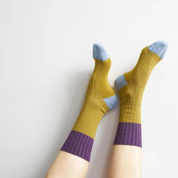 Chaussettes Yvette Savora Jaune 39/41 Maison Vivaraise