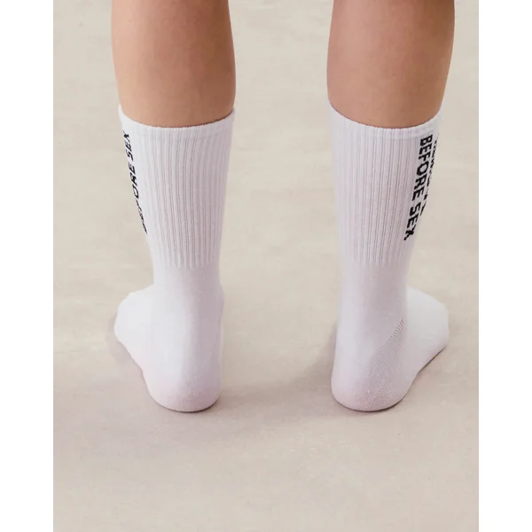 Chaussettes à message