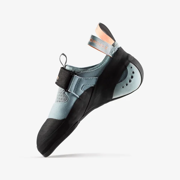 Chaussons d'escalade techniques et souples femme, Vertika Soft gris