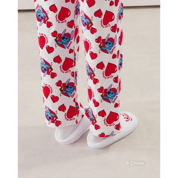 Chaussons en polaire Stitch
