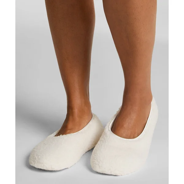 Chaussons Violet - Blanc