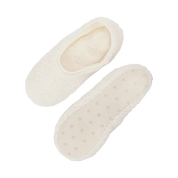 Chaussons Violet - Blanc