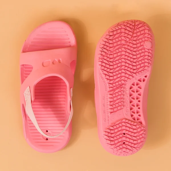 Chaussure sandale piscine bébé rose