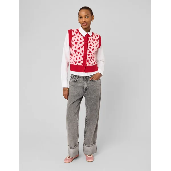 Chemise courte unie Blanc