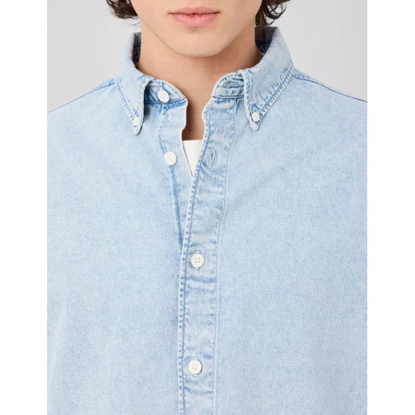Chemise en jean Bleu clair