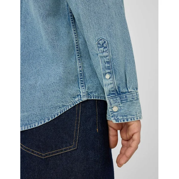Chemise en jean Bleu