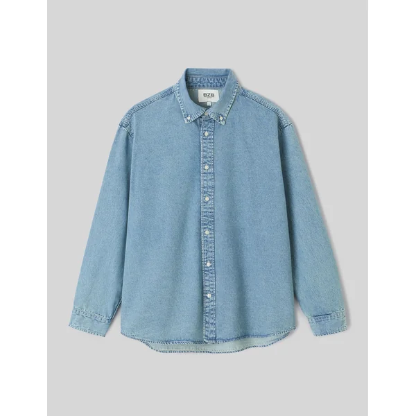Chemise en jean Bleu
