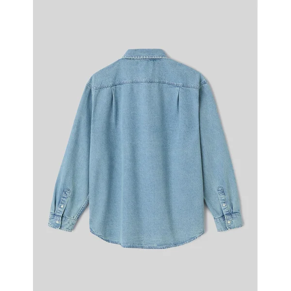 Chemise en jean Bleu