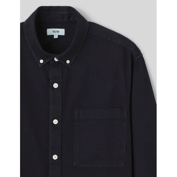 Chemise indigo Violet
