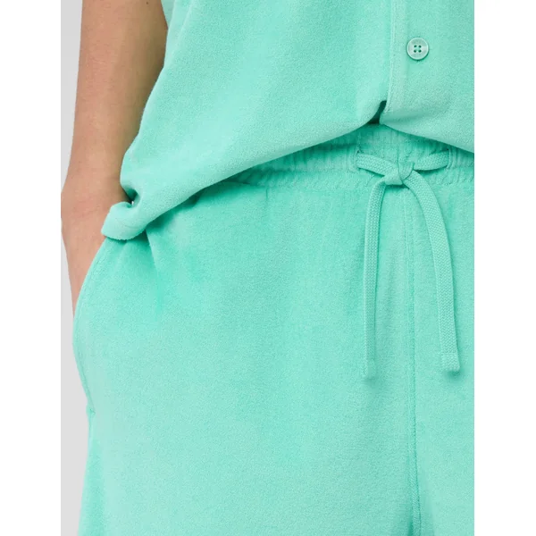 Chemise manches courtes éponge Vert d'eau