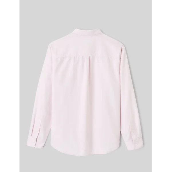 Chemise oxford unie Rose