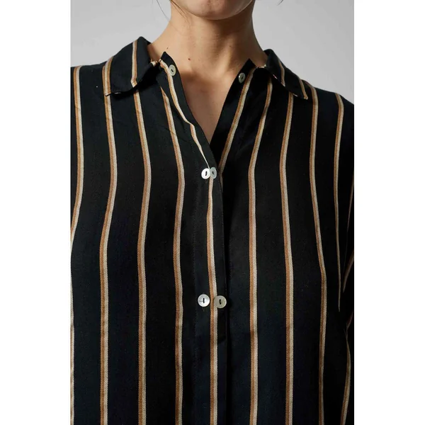 Chemise pyjama Femilet JACKIE Noir en viscose Femilet