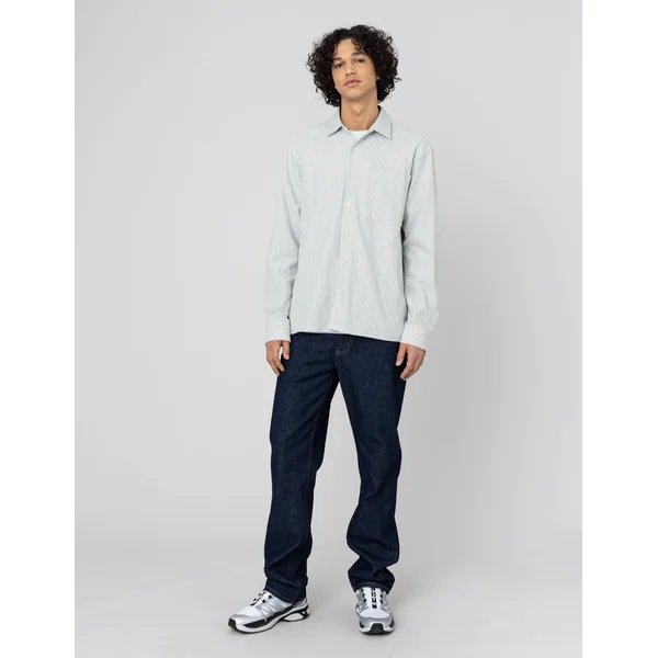 Chemise rayée flanelle Naturel