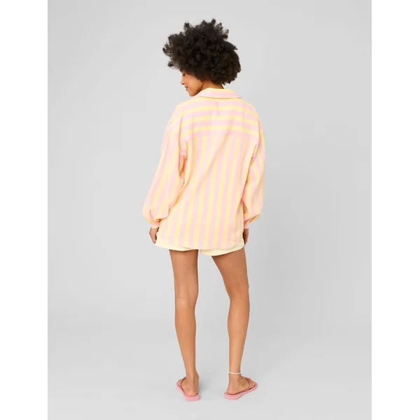 Chemise rayée Jaune