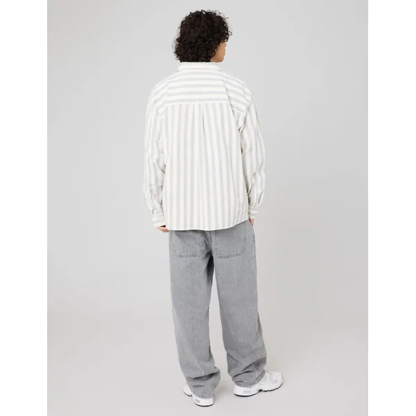 Chemise rayée Naturel