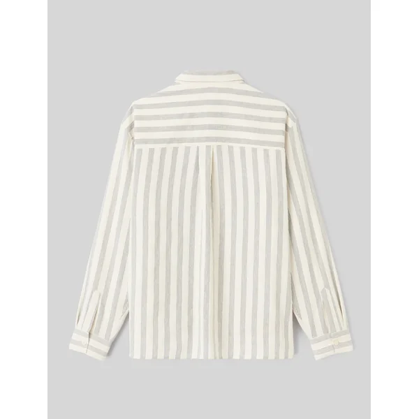 Chemise rayée Naturel