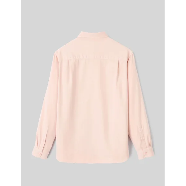 Chemise unie Rose pâle