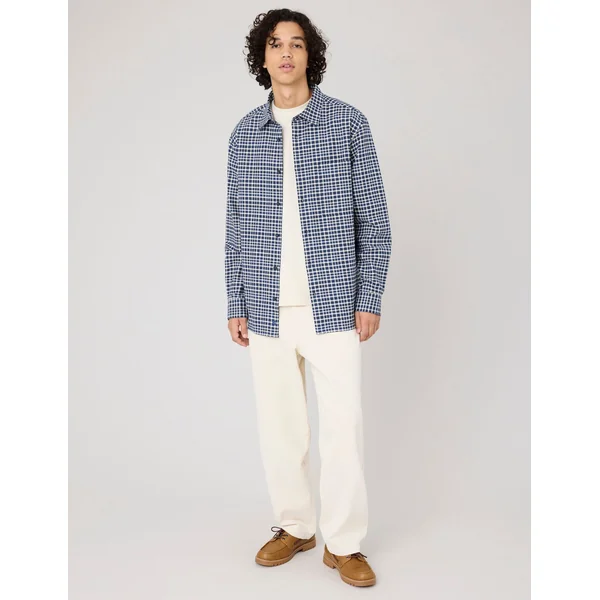 Chemise à carreaux Bleu foncé