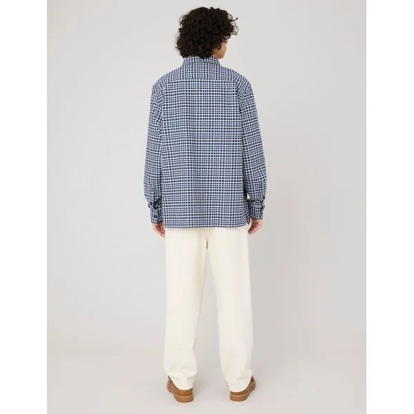 Chemise à carreaux Bleu foncé