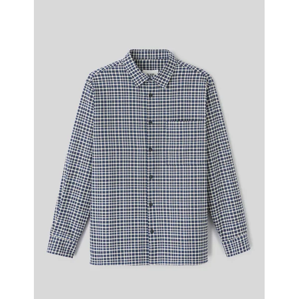 Chemise à carreaux Bleu foncé