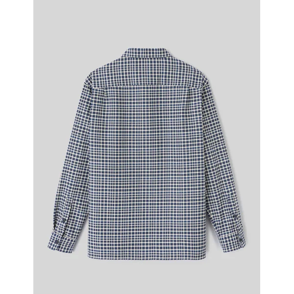 Chemise à carreaux Bleu foncé