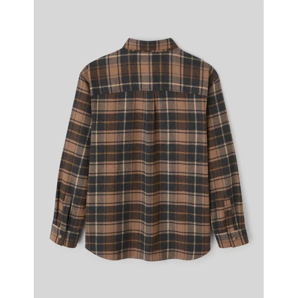 Chemise à carreaux Camel