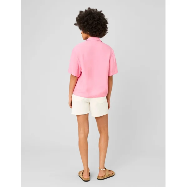 Chemisette unie Rose