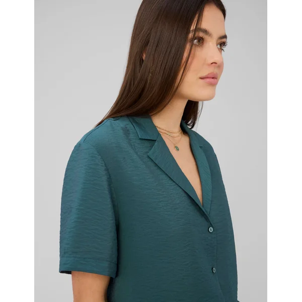 Chemisette unie Vert