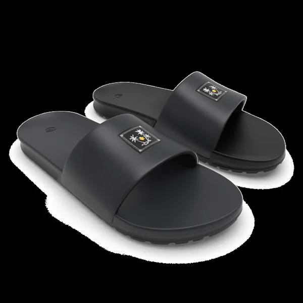 Claquettes homme, 550 Palm Label noir