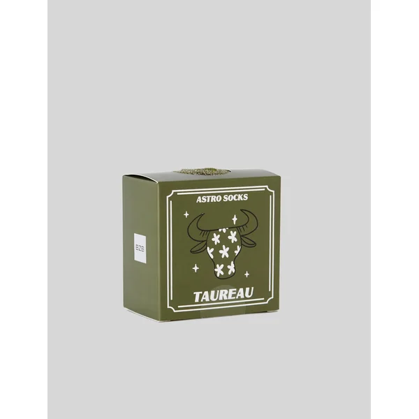 Coffret chaussettes astrologie Vert kaki