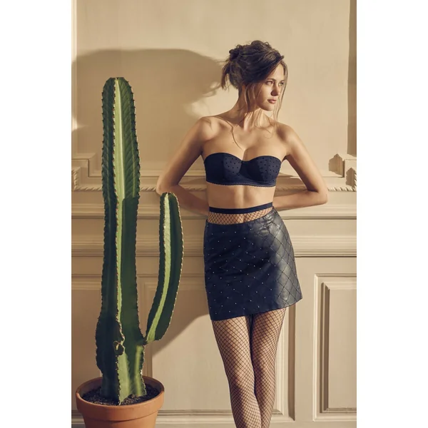 Collant resille 73D noir Dim Madame so Fashion Dim Chaussant