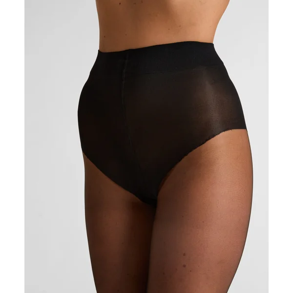 Collants 15 Deniers Contrôle Total - Noir