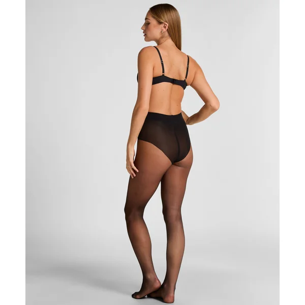 Collants 15 Deniers Contrôle Total - Noir