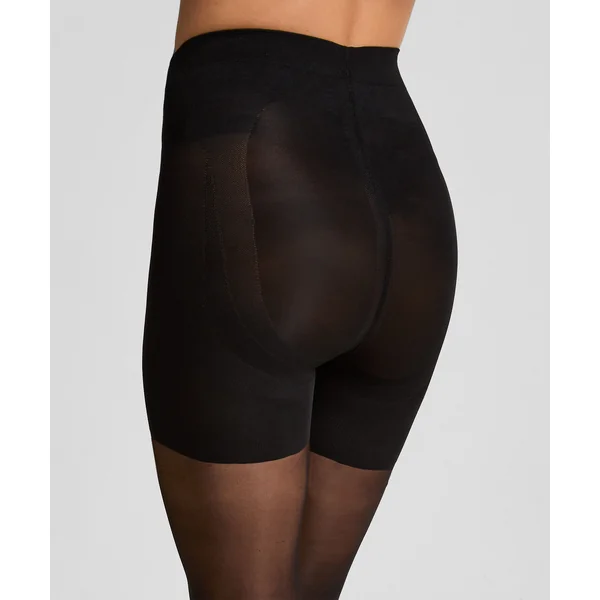 Collants 15 Deniers Lift & Shape Total - Noir