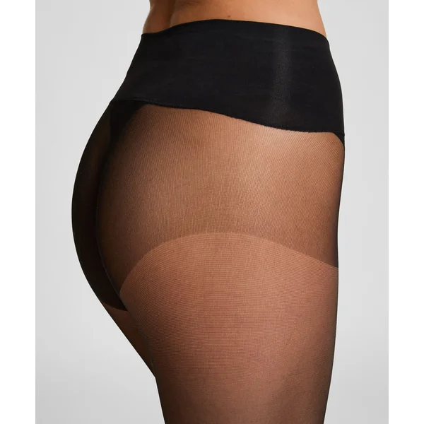 Collants 20 Deniers Toucher Velours - Noir