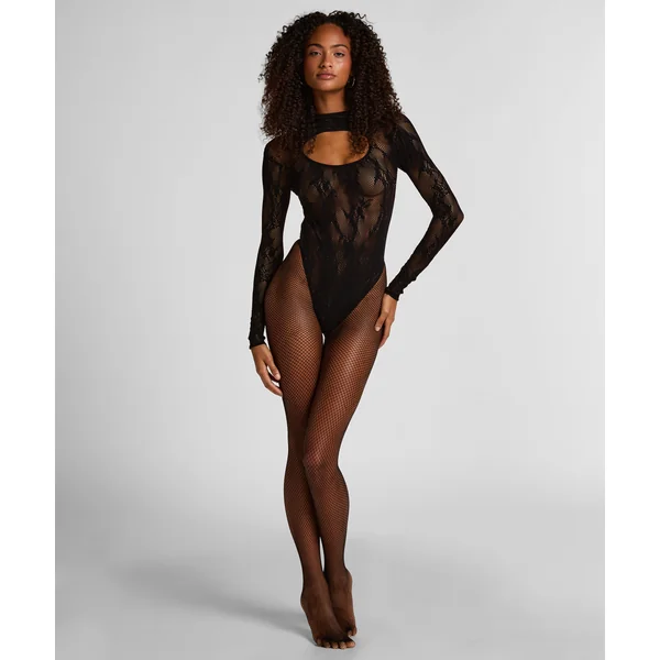 Collants résille - Noir