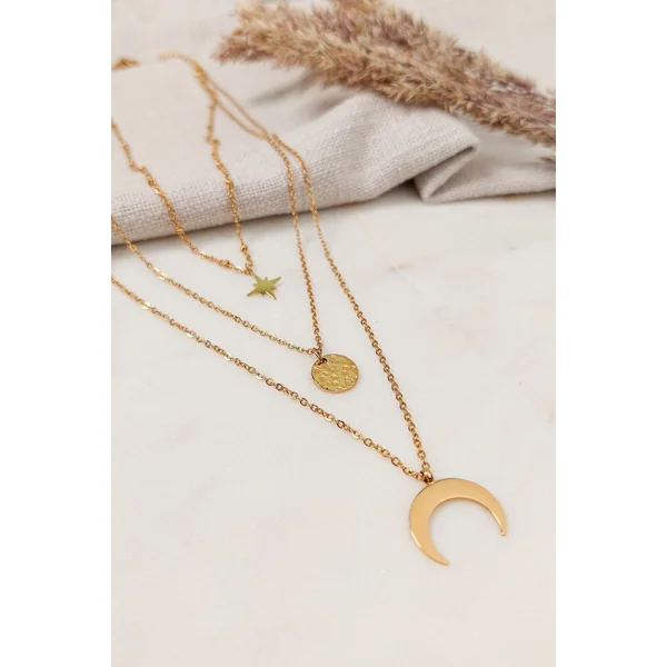 Collier 3 Rangs Hippie Chic