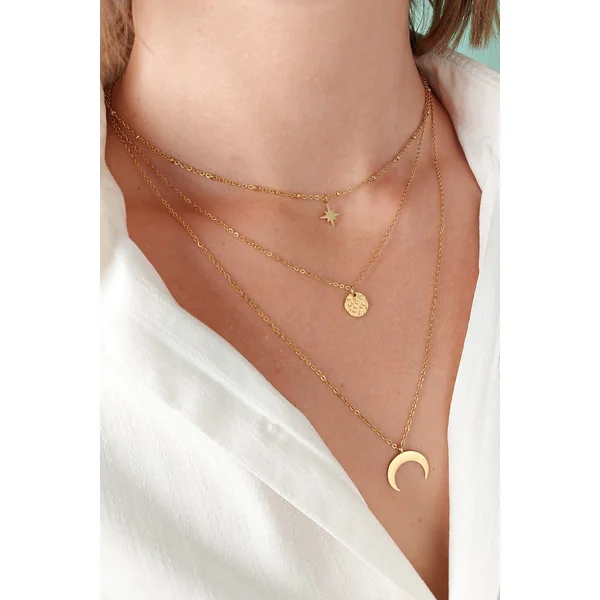 Collier 3 Rangs Hippie Chic