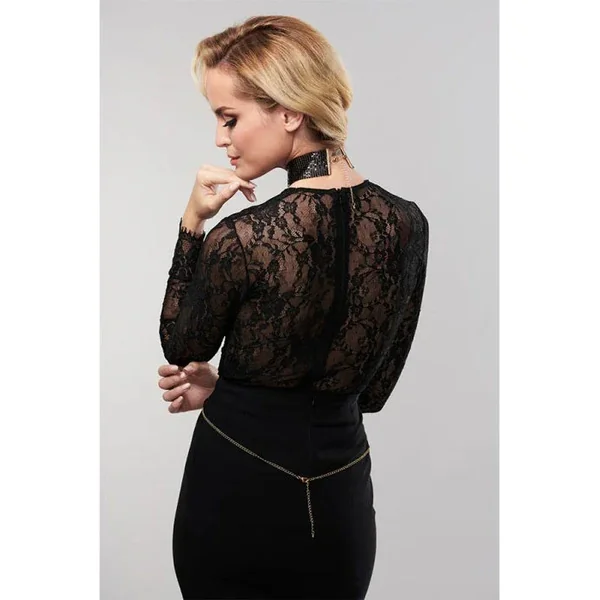 Collier Désir Métallique noir