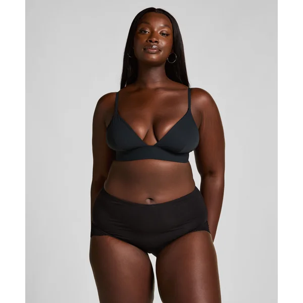 Combinaison en dentelle longueur maxi - Noir