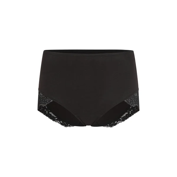 Combinaison en dentelle longueur maxi - Noir