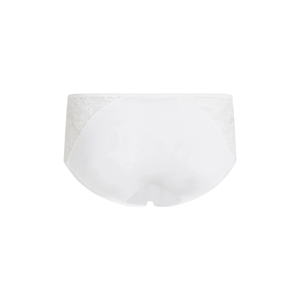 Combinaison en dentelle longueur midi - Blanc