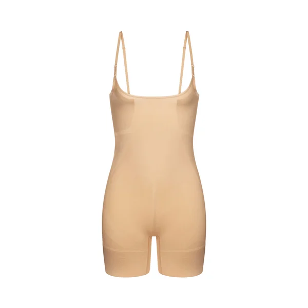 combinaison gainante à poitrine ouvert beige Dorina