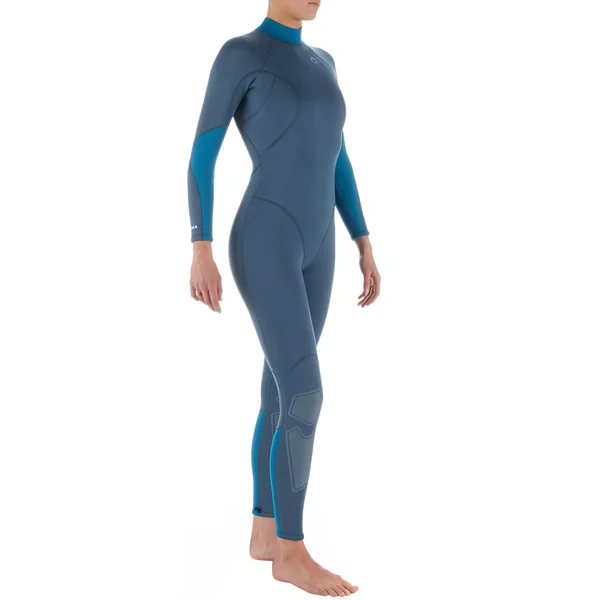 Combinaison plongée Femme néoprène 3mm - SCD 500 gris tempête