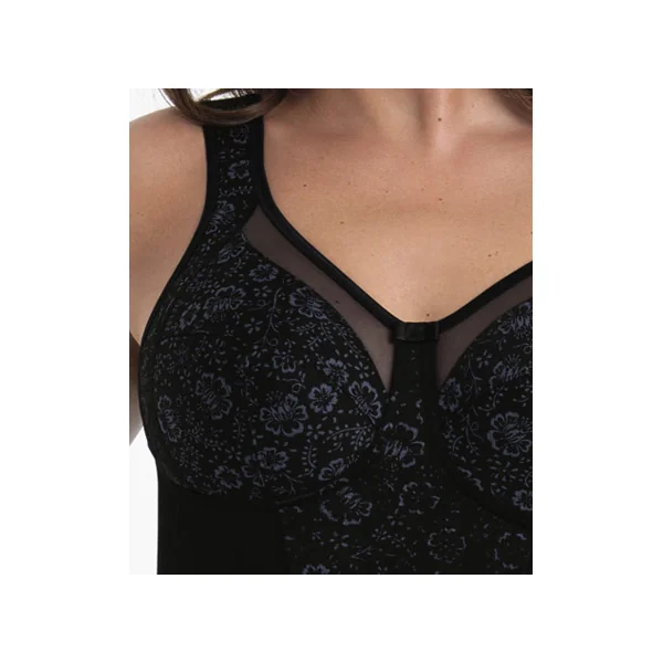 Combiné sans armatures CLARA ART 3573 NOIR/ANTHRACITE