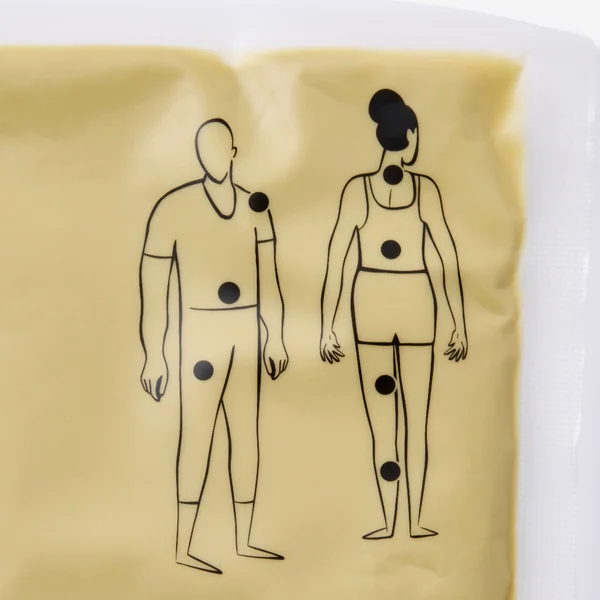 Compresse chaud/froid, poche de froid réutilisable - taille l