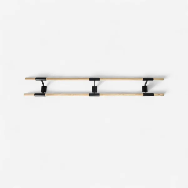 Console Murale Barre Danse Dinamica Ballet - Arabesque Double Noire