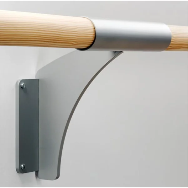 Console Murale Barre De Danse Dinamica Ballet - Arabesque Simple Argent